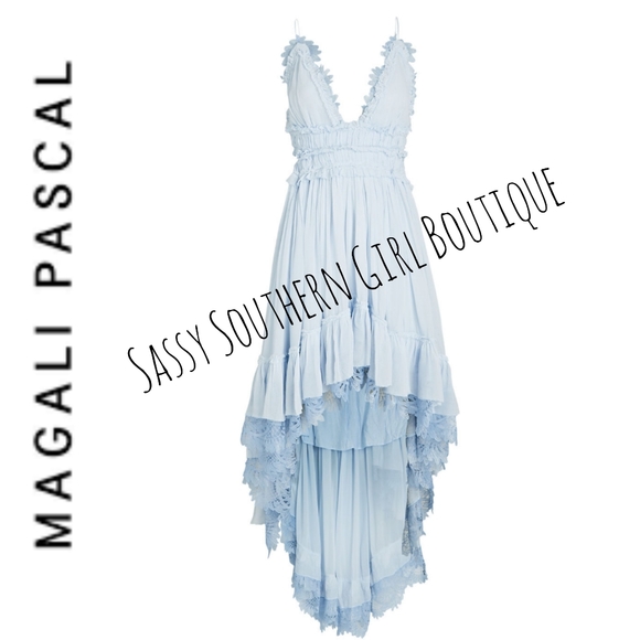 🆕⭐MAGALI PASCAL Revolve Emilliana dress in hydrangea - Picture 7 of 16